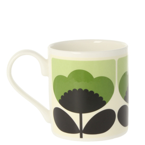 Orla Kiely Spring Bloom Green Mug 300ml